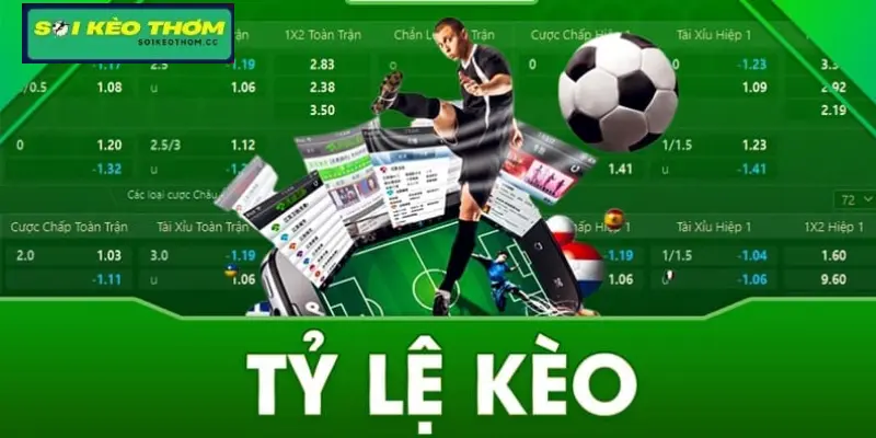 Tỷ lệ kèo bóng đá là gì?