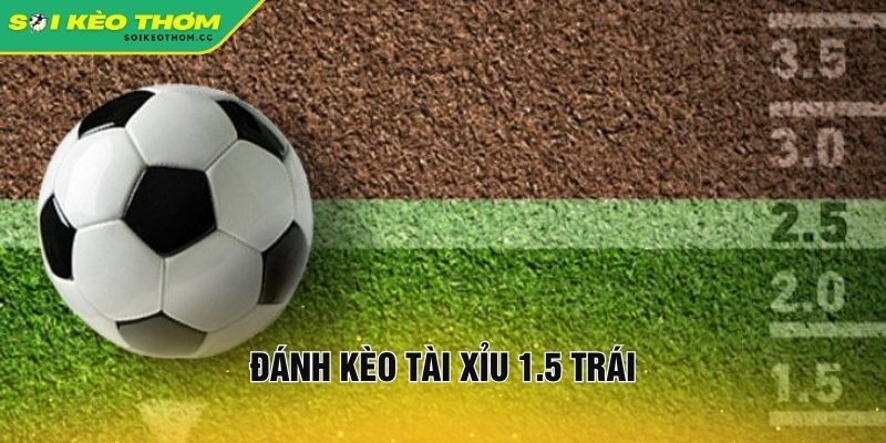 Đánh kèo tài xỉu 1.5 trái